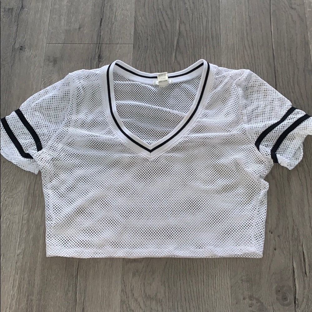 Mesh Crop Top